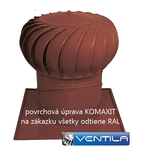 Ventilačná turbína VENTILA VIV 16"/400mm ( komplet ) lakovaná KOMAXIT - RAL