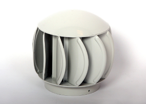 Ventilačná rotačná hlavica SEWERVENT 150 mm - svetlo sivá