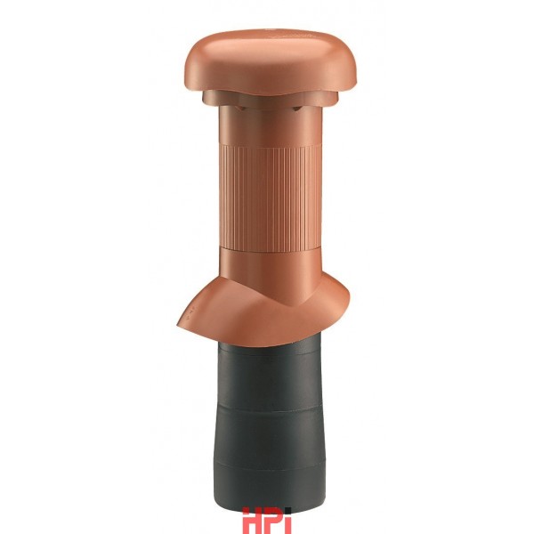 Dlhá odvetr. rúra Venduct® priemer 100mm s odvodom kondenzátu - Antracit