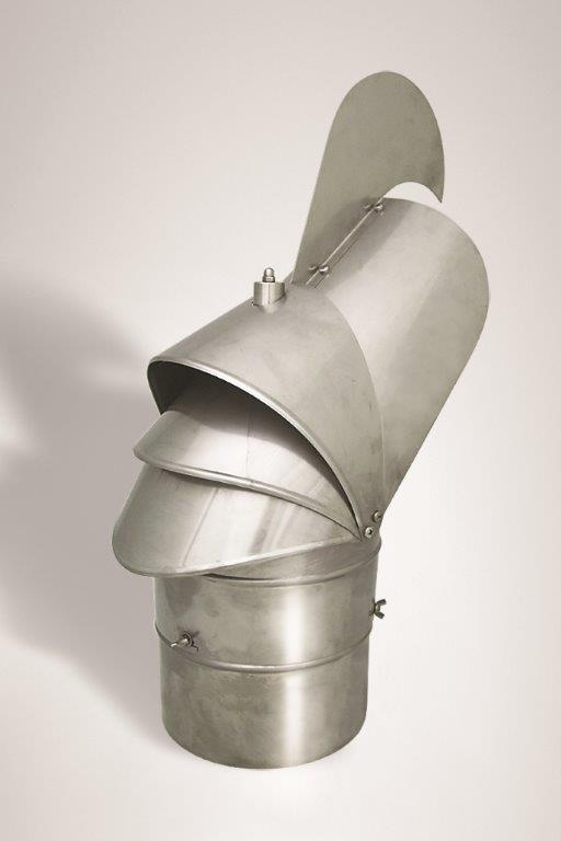 4VENT - FORVENT SOLID TOP 250 ( nerezová ) 0,8mm  - Komínová turbína - hlavica 