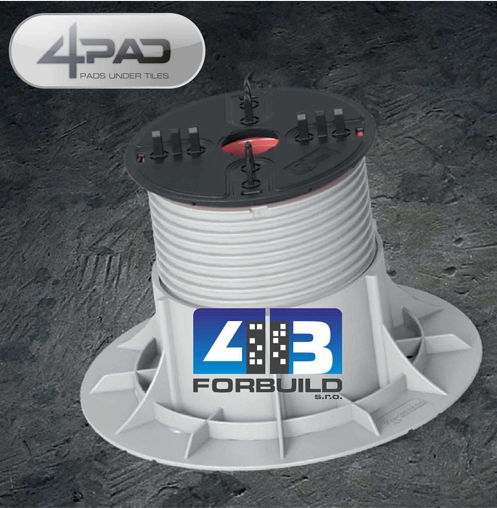 4PAD QUEEN  Q1 - terč pod dlažbu nastaviteľný ( 21 - 31mm)