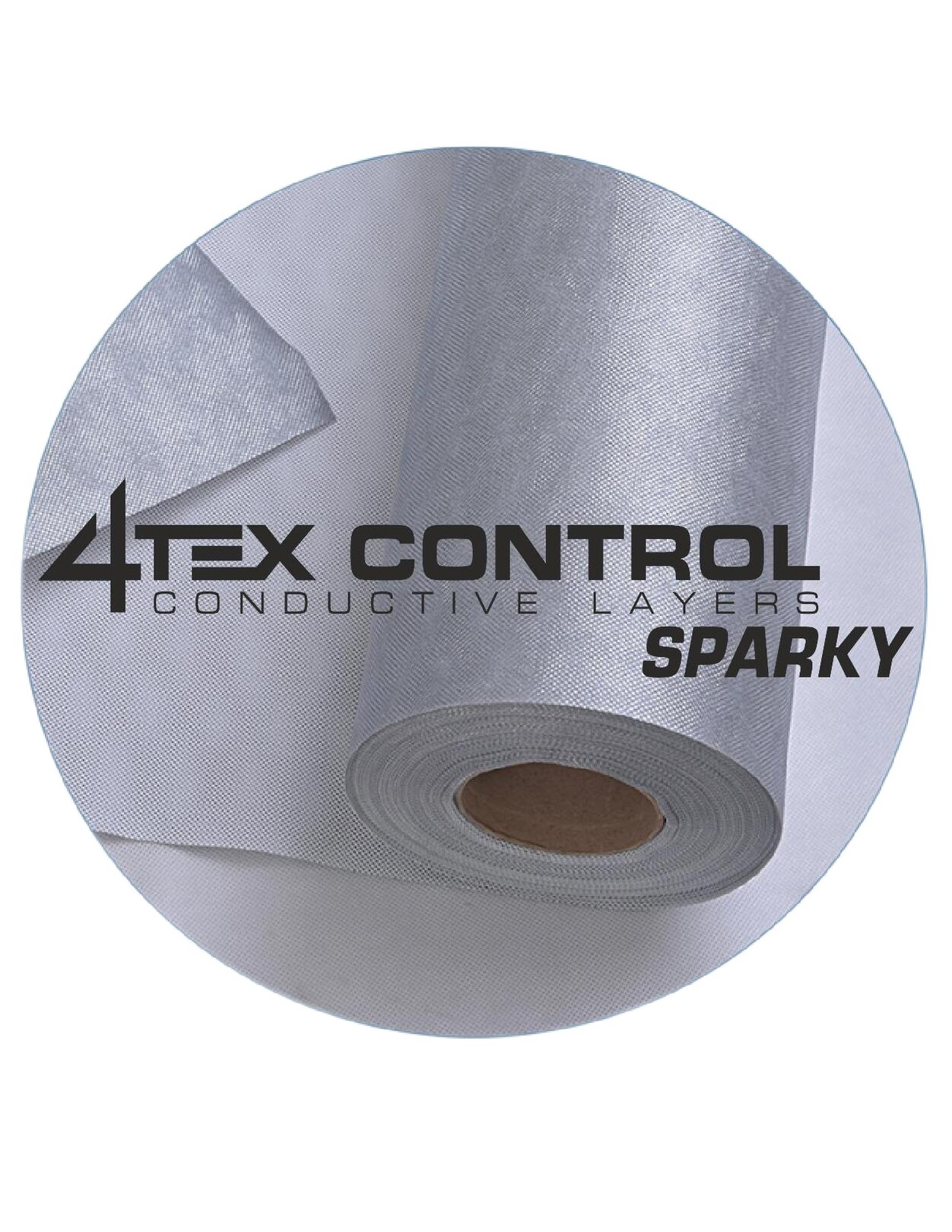 4TEX CONTROL SPARKY - elektricky vodivá, detekčná a separačná ALU fólia s PP texíliou